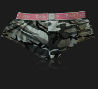 Balls Deep Girl's Boxers In Snow Camo