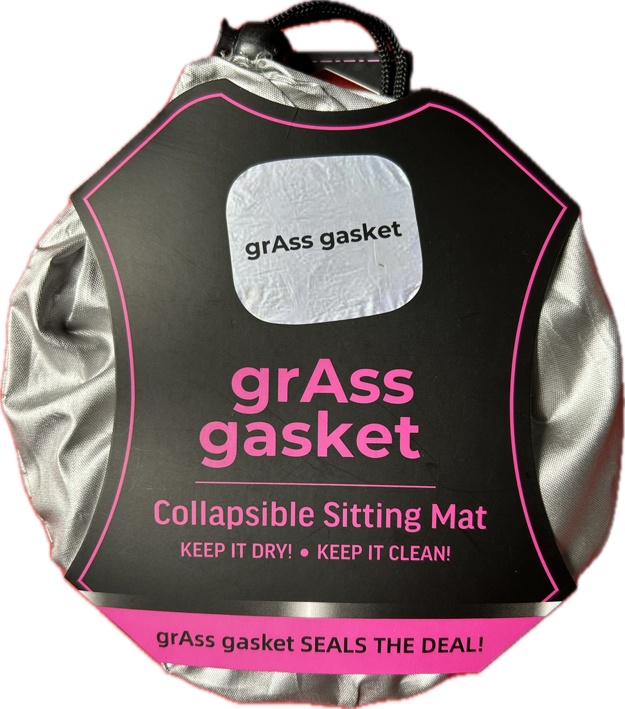 grAss gasket! Collapsible Sitting mat