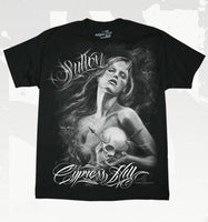 Sullen Cypress Stare Men's T-Shirt In Black