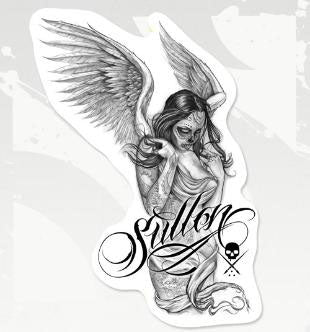 Sullen Fallen Angel Sticker (10