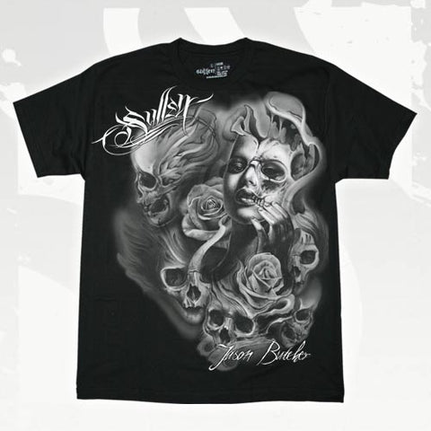 Sullen Jason Butcher Men's T-Shirt In Black