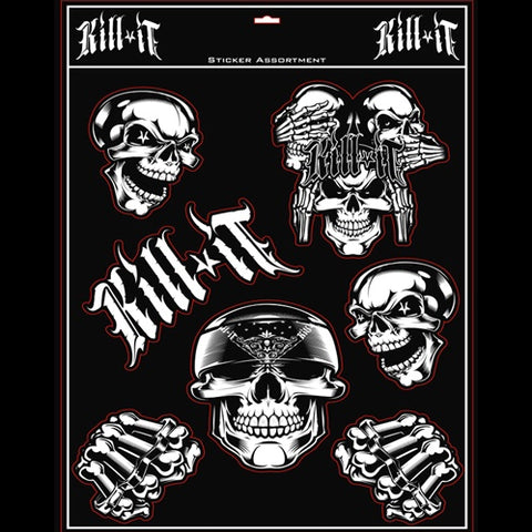 Kill It Sticker Assorted