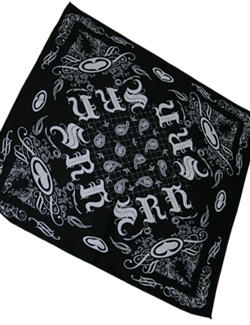 Srh Stunner Bandana In Black