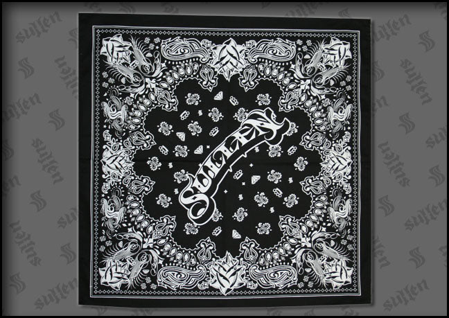 Sullen Crenshaw Bandana In Black