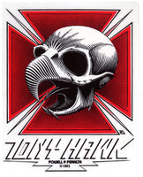 Tony Hawk - Iron Cross Skateboard Sticker   (Vintage)