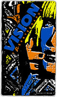 Vission Aggressor Skateboard Sticker  (Vintage)