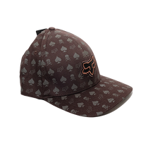 Fox Ace of Spades Brown Flex-fit Hat